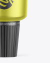 Matte Metallic Cosmetic Tube Mockup