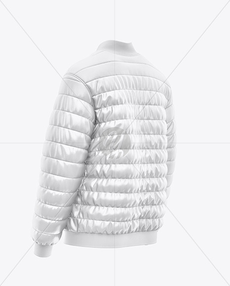 Men's Bomber Jacket Mockup