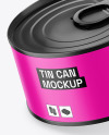 Matte Tin Can Mockup