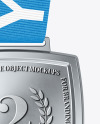 Silver Medal Mockup