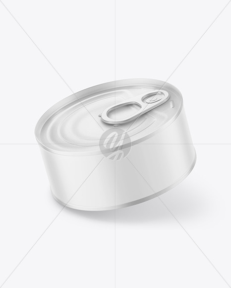 Matte Tin Can Mockup