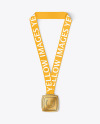 Golden Medal Mockup