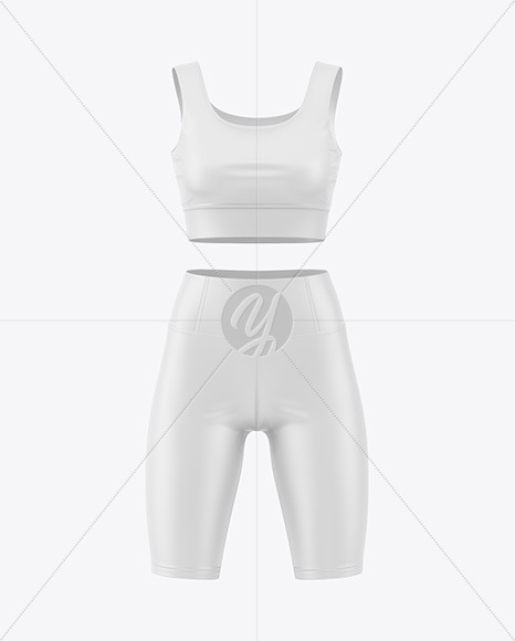 Women's Fitness Kit Mockup