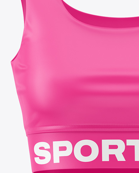 Women's Fitness Kit Mockup