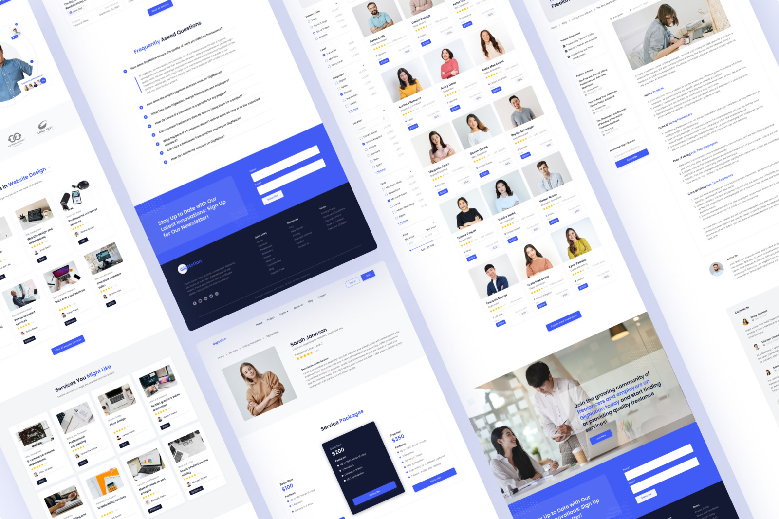 Gignation – white clean freelancer and project marketplace Gignation – white clean freelancer and project marketplace