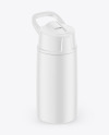 Matte Thermos Bottle Mockup