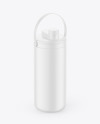 Matte Sport Bottle Mockup