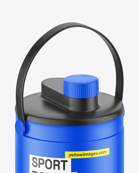 Matte Sport Bottle Mockup