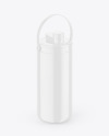 Glossy Sport Bottle Mockup