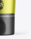 Matte Metallic Cosmetic Tube Mockup