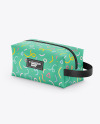 Cosmetic Bag with Zipper Mockup