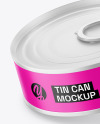 Matte Tin Can Mockup