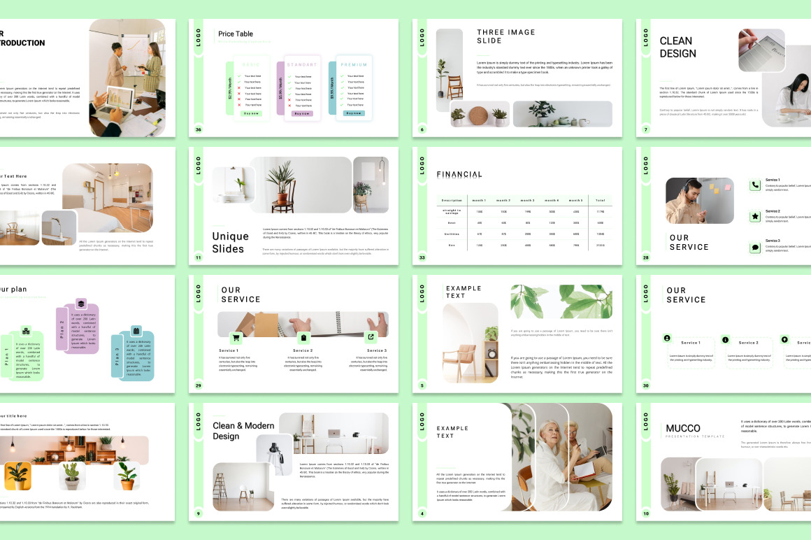 MUCCO Presentation template