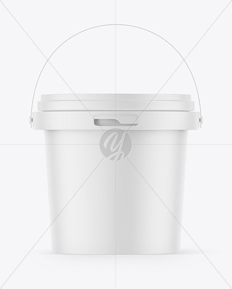 Matte Bucket Mockup