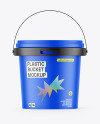 Matte Bucket Mockup