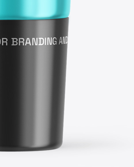 Metallic Cosmetic Tube Mockup