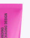 Glossy Cosmetic Tube Mockup