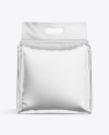 Metallized Diapers Pack Mockup Metallized Diapers Pack Mockup