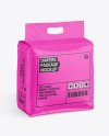 Matte Diapers Pack Mockup Matte Diapers Pack Mockup