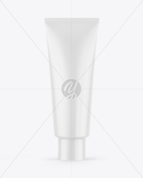Glossy Cosmetic Tube Mockup