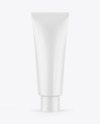 Glossy Cosmetic Tube Mockup