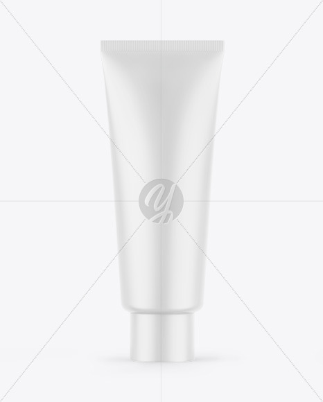 Matte Cosmetic Tube Mockup