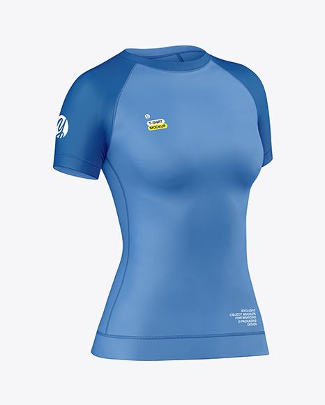 Women’s Compression T-Shirt Mockup