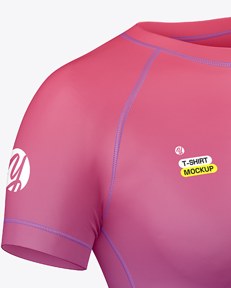 Women’s Compression T-Shirt Mockup