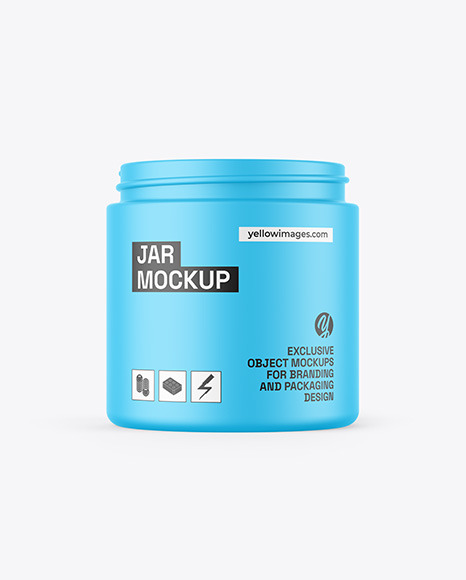 Matte Jar Mockup