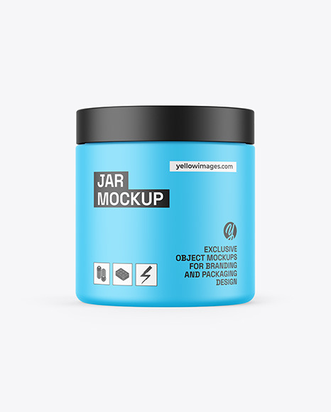 Matte Jar Mockup