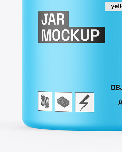 Matte Jar Mockup