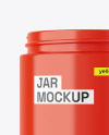 Glossy Jar Mockup