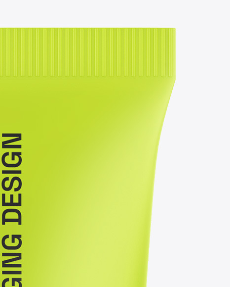 Matte Cosmetic Tube Mockup