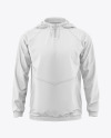 Men&#039;s Windbreaker Jacket Mockup - Front View