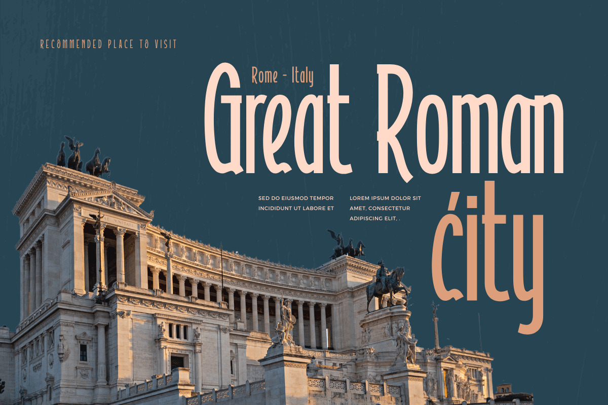 Atoverz – Retro Condensed Font Atoverz – Retro Condensed Font