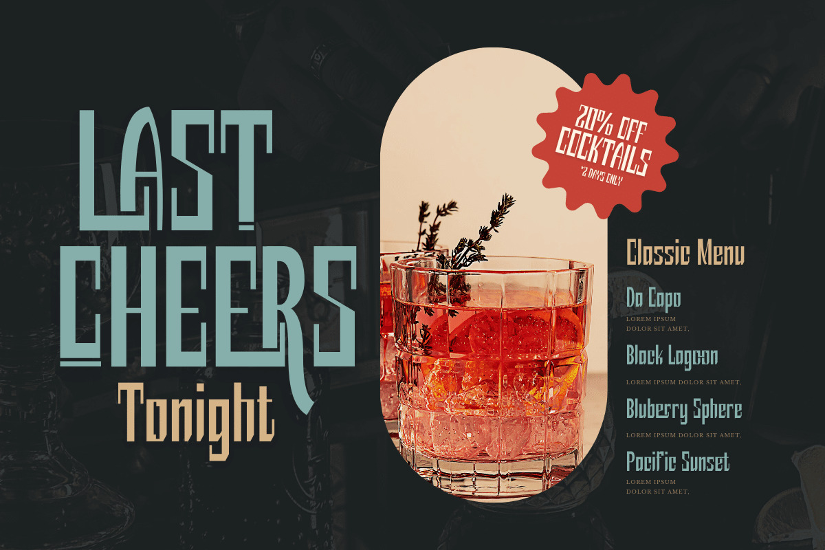 Koondim – Retro Condensed Font Koondim – Retro Condensed Font