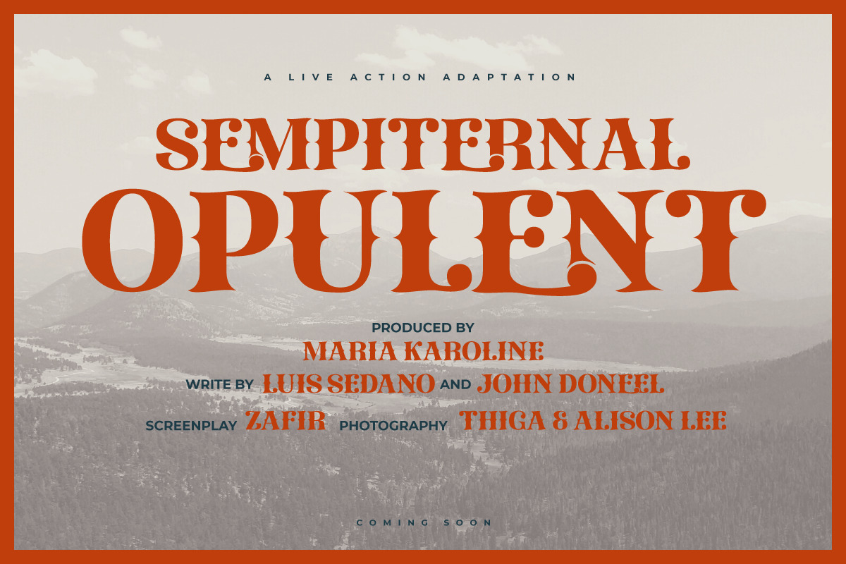 Qedhenif – Serif Classic Modernism Font