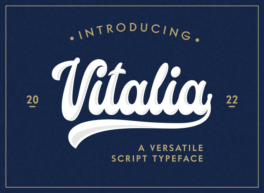 Vitalia Script Vitalia Script
