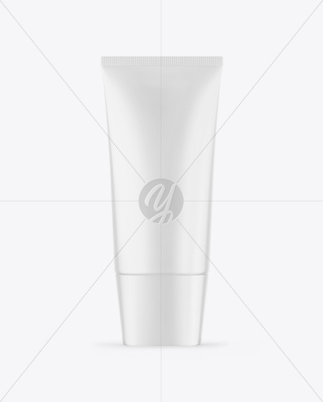 Glossy Cosmetic Tube Mockup