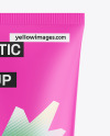 Glossy Cosmetic Tube Mockup