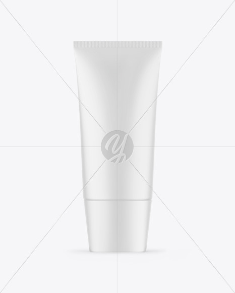 Matte Cosmetic Tube Mockup