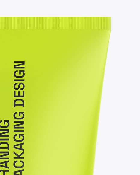 Matte Cosmetic Tube Mockup