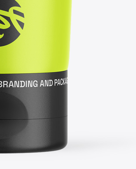 Matte Cosmetic Tube Mockup