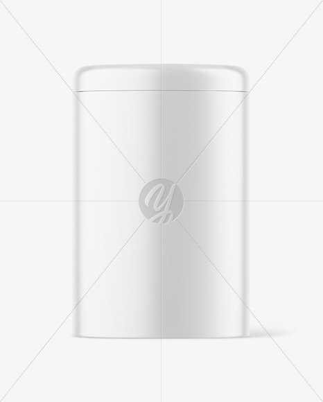 Matte Tin Can Mockup