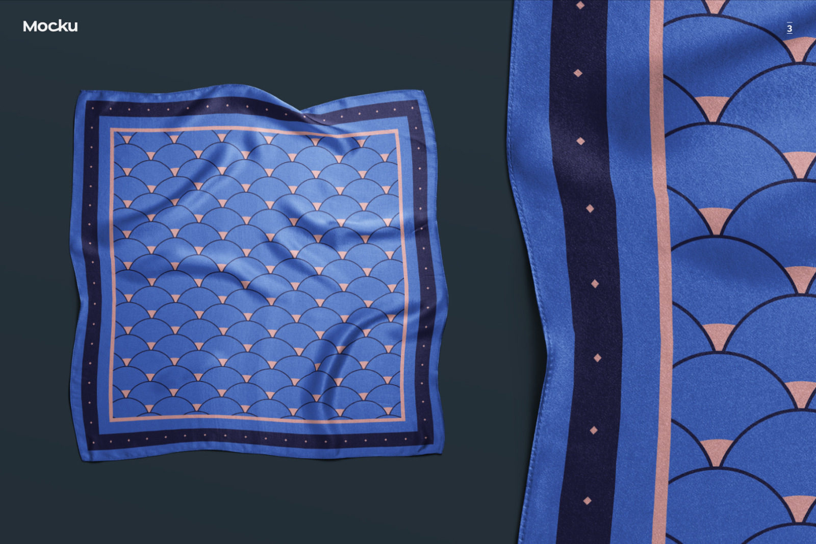 Silk Scarf Mockup Pack - Vol. 01 Silk Scarf Mockup Pack - Vol. 01