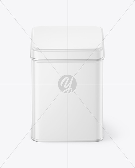 Matte Tin Box Mockup