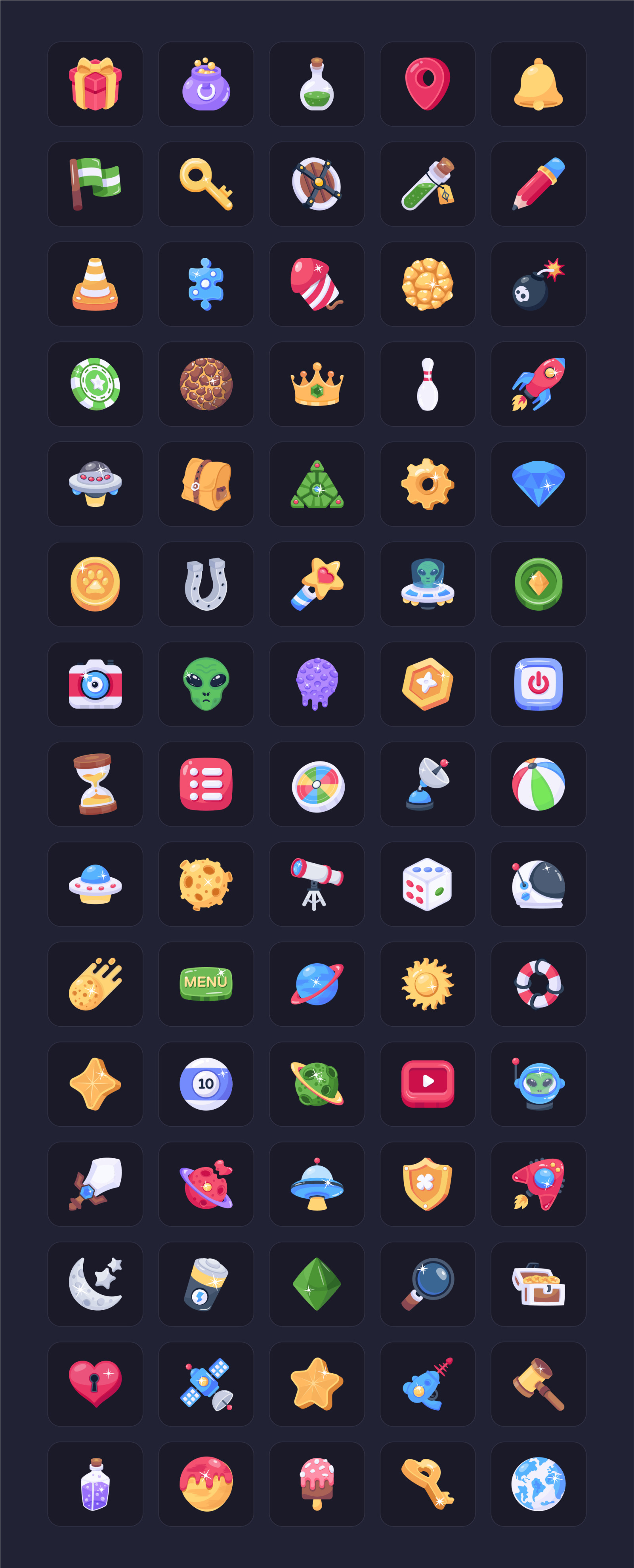 Game Animated Icons