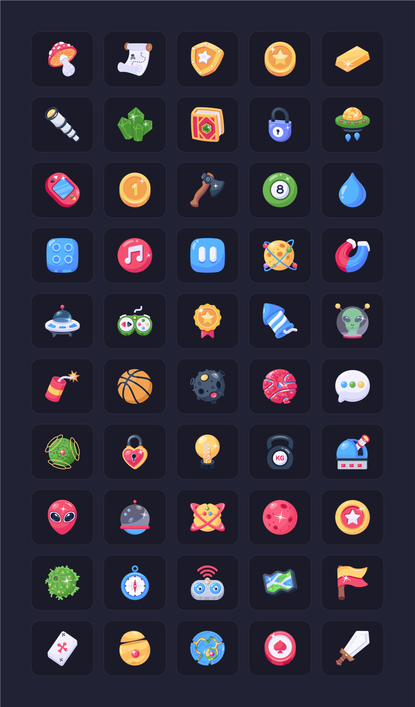 Game Animated Icons