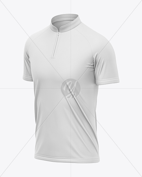 Standing Collar Raglan Jersey