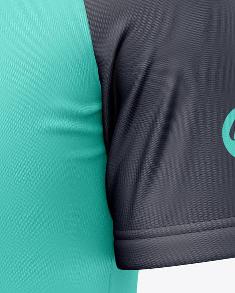 Standing Collar Raglan Jersey